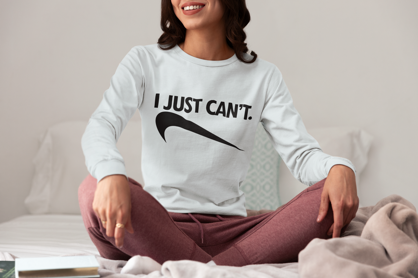 I Just Can't Long Sleeve Tee Shirt
