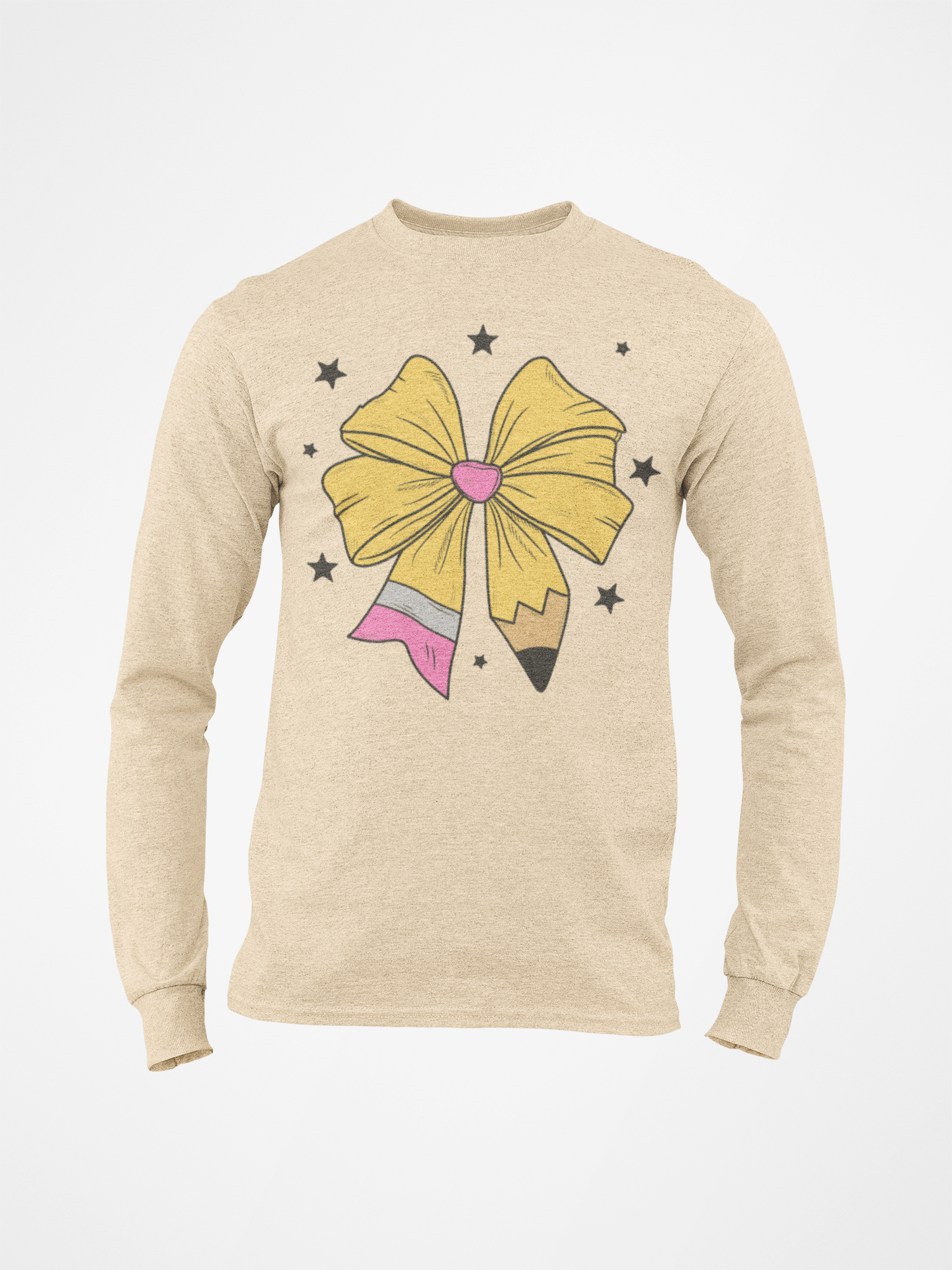 Pencil Bow Long Sleeve