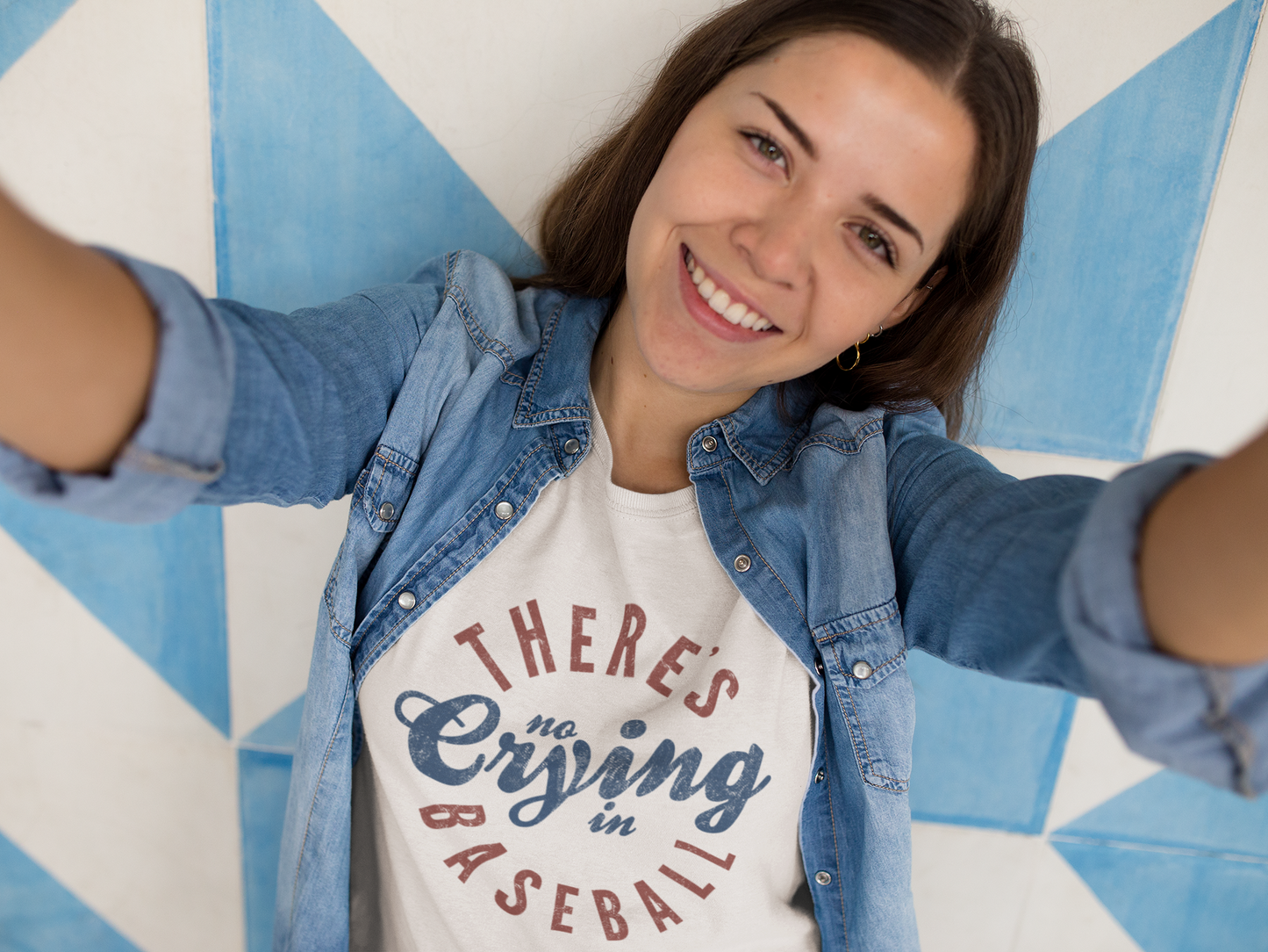 There's No Crying in Baseball T shirt