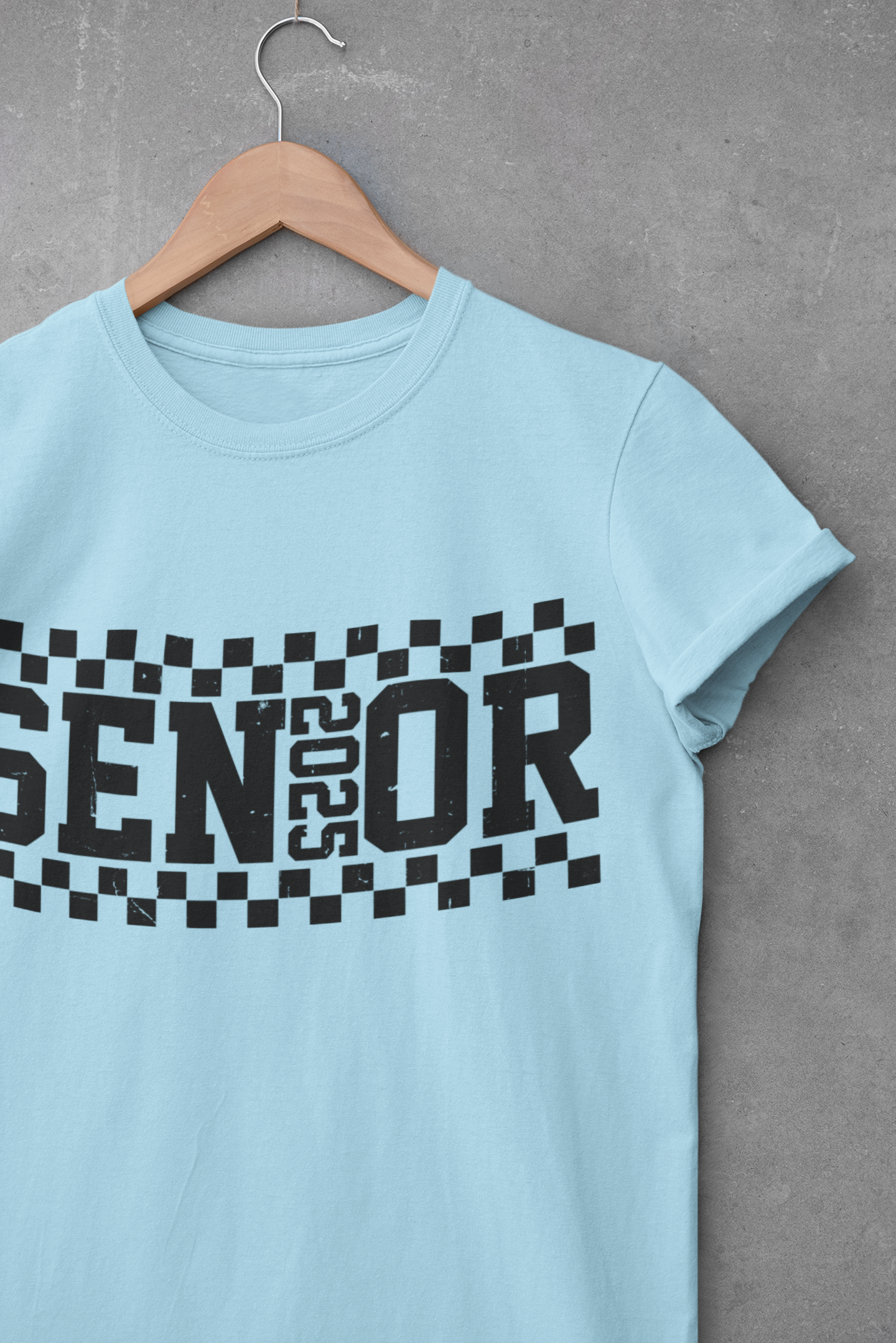 Senior Shirt - 2025 Grad Black Font