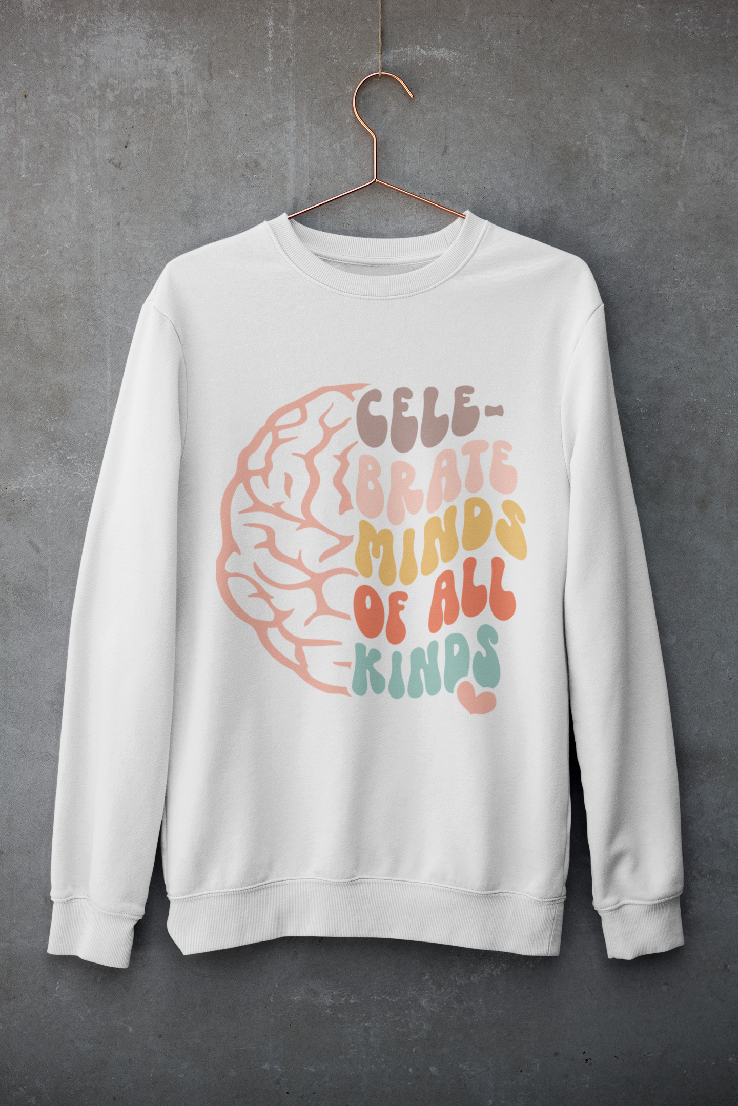 Celebrate Minds of all Kinds Crewneck Sweatshirt