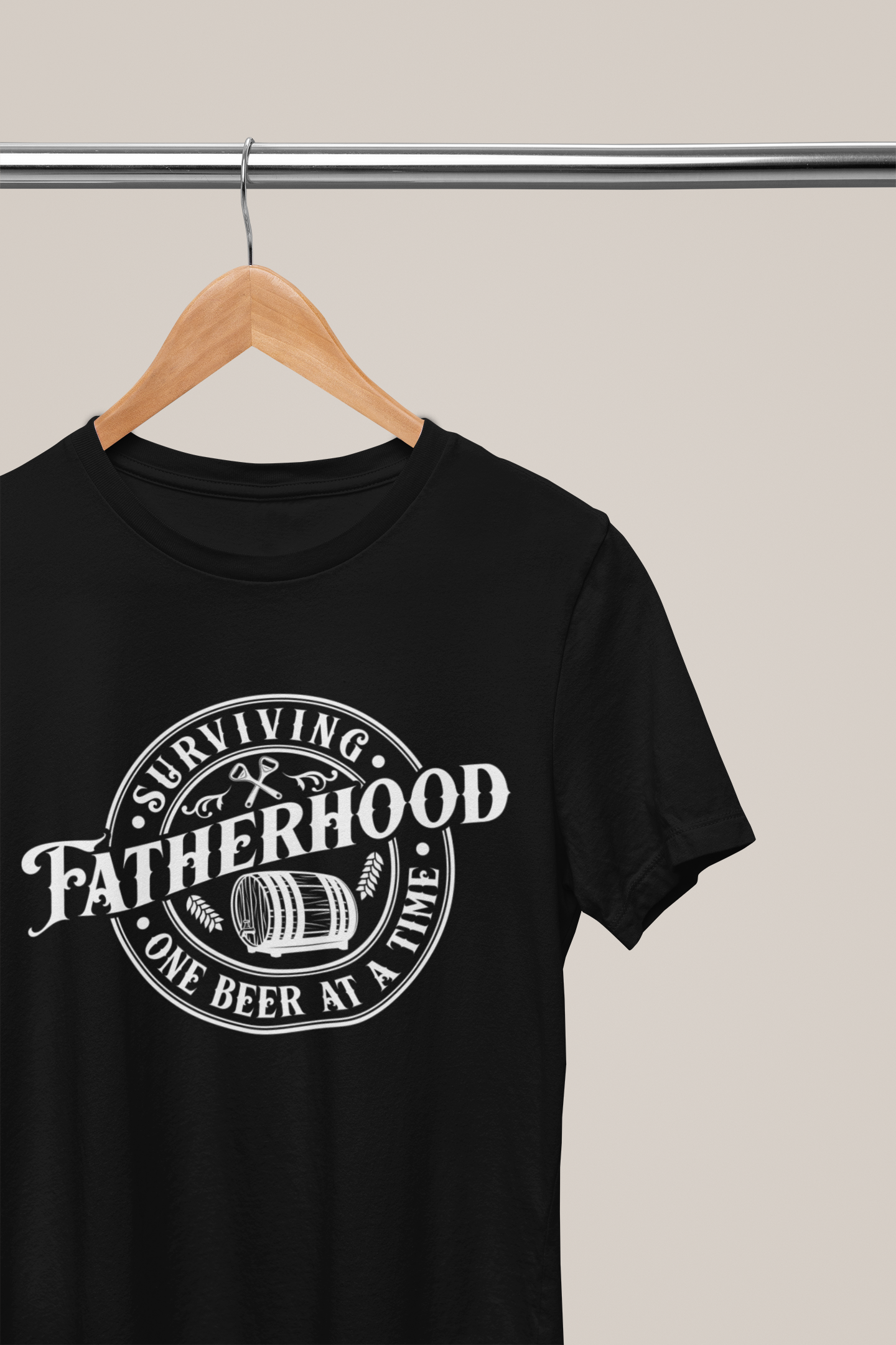 Surviving Fatherhood One Beer at a Time - Tee Shirt