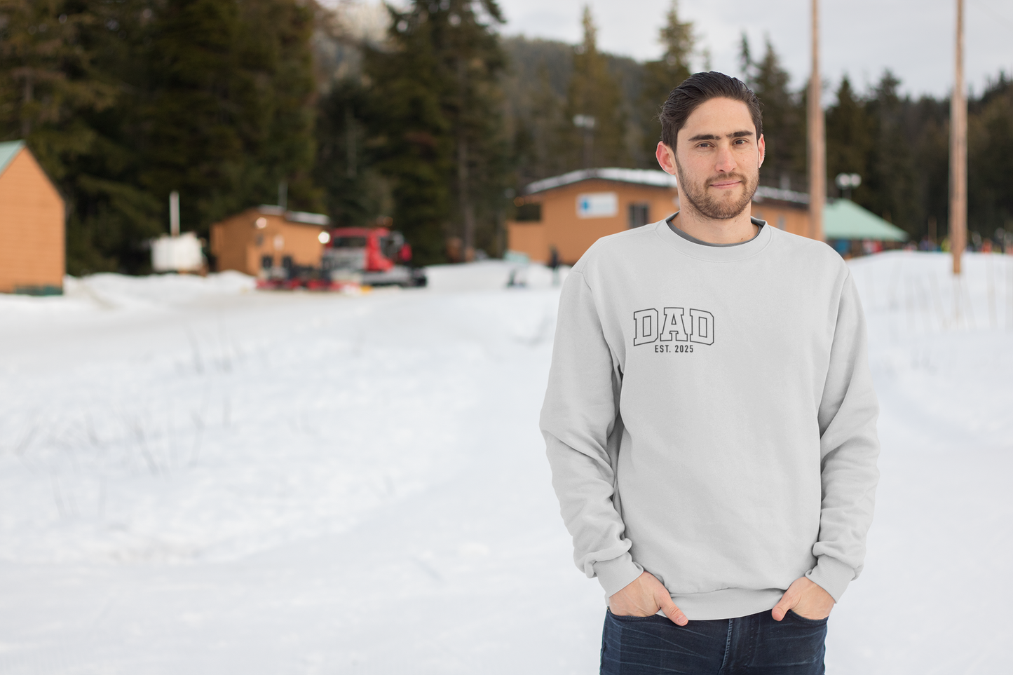 Est. 2025 Dad Crewneck Sweatshirt