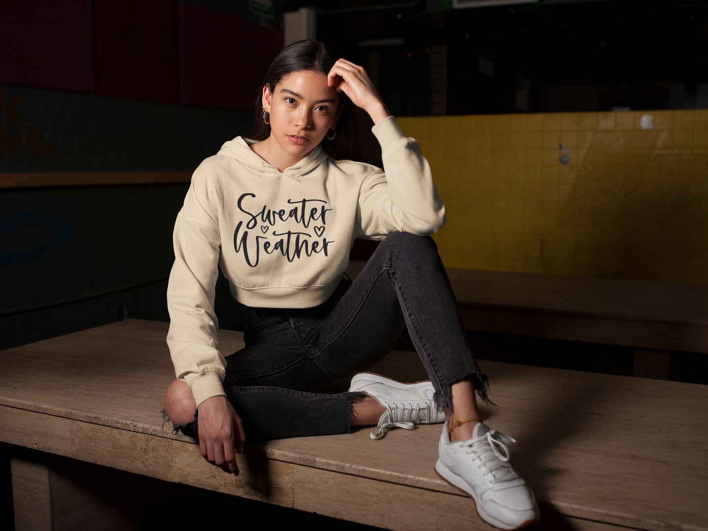 Sweater Weather Crop Sweater