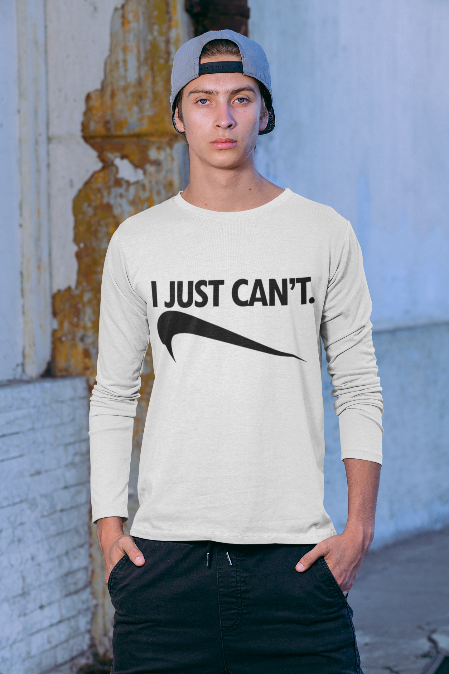 I Just Can't Long Sleeve Tee Shirt