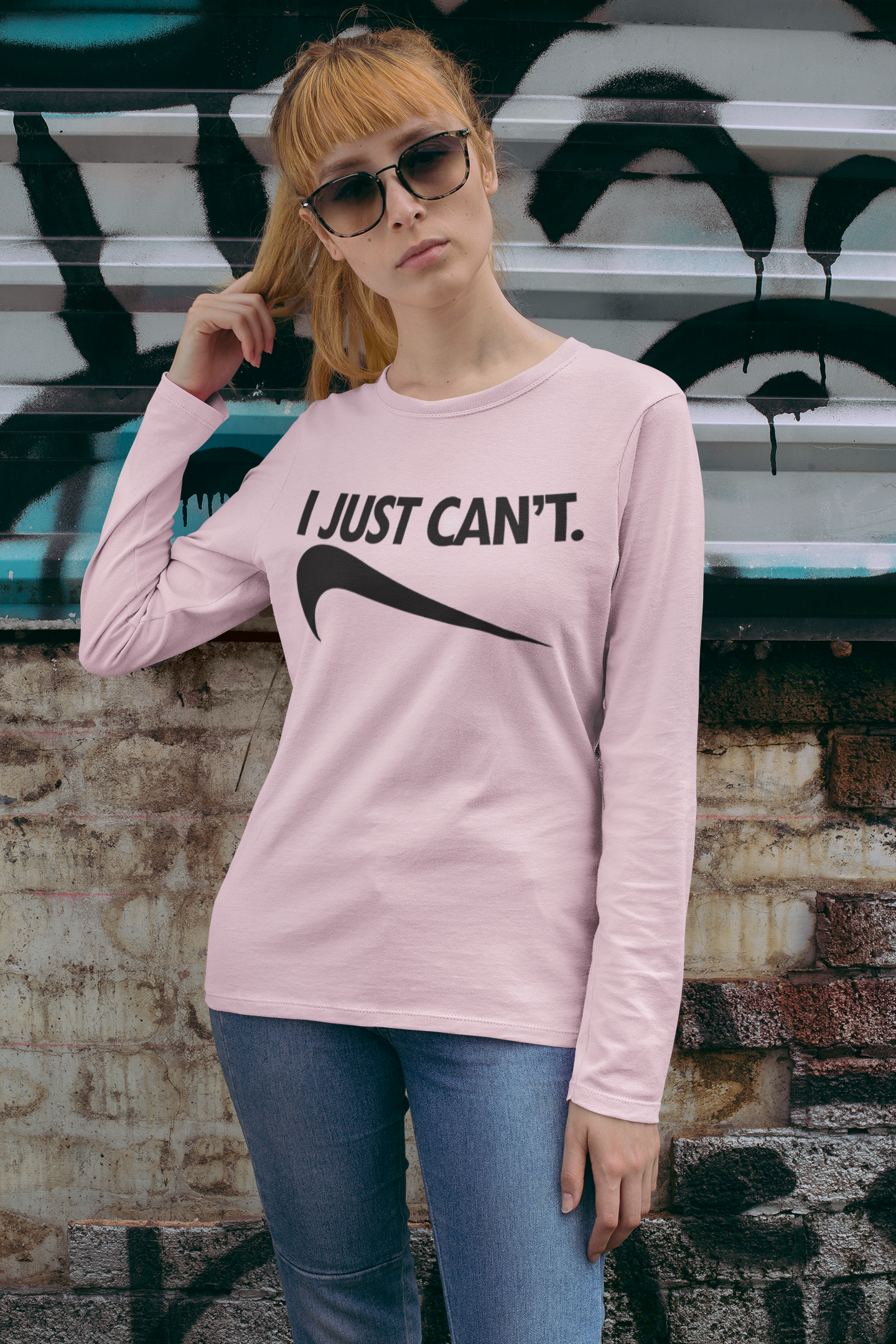 I Just Can't Long Sleeve Tee Shirt