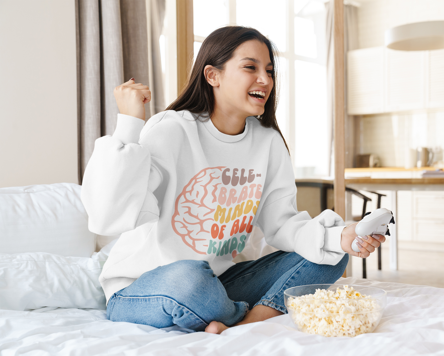 Celebrate Minds of all Kinds Crewneck Sweatshirt