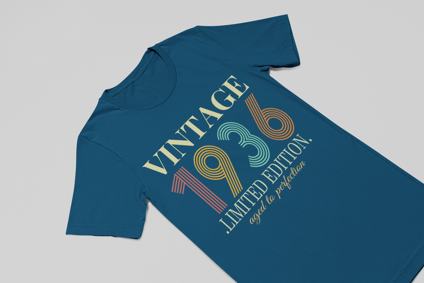 Vintage Birthday Tee Shirt - Aged to perfection