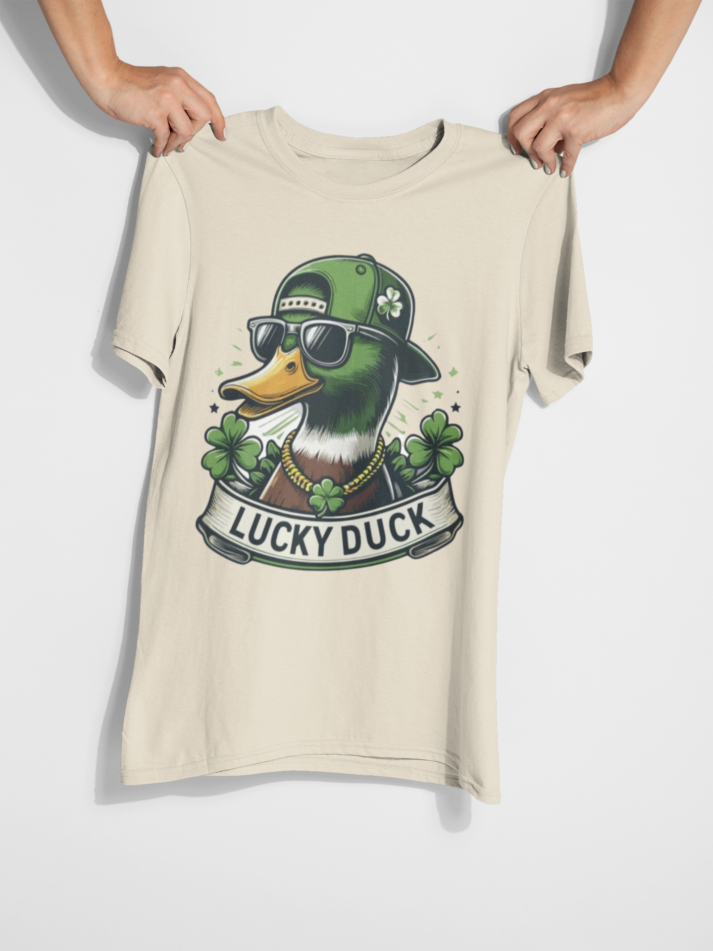 Lucky Duck Tee Shirt - St Patrick's Day