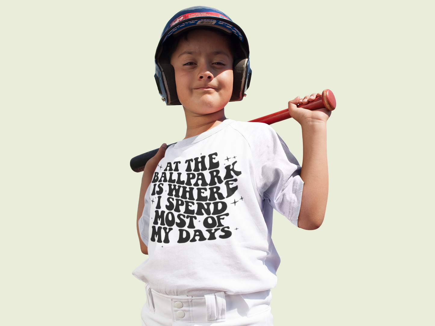At The Ballpark is where I spend most of my days T shirt